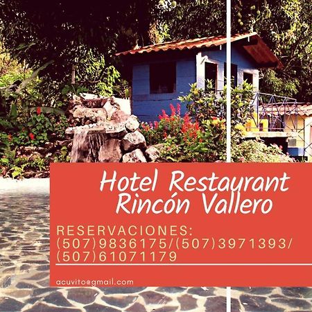 Hotel Rincon Vallero Cocle Exterior photo
